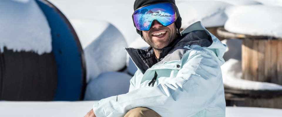 Snowboard en baqueira beret con cabin fever shop