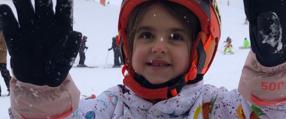 Snowboard para ninos en Baqueira