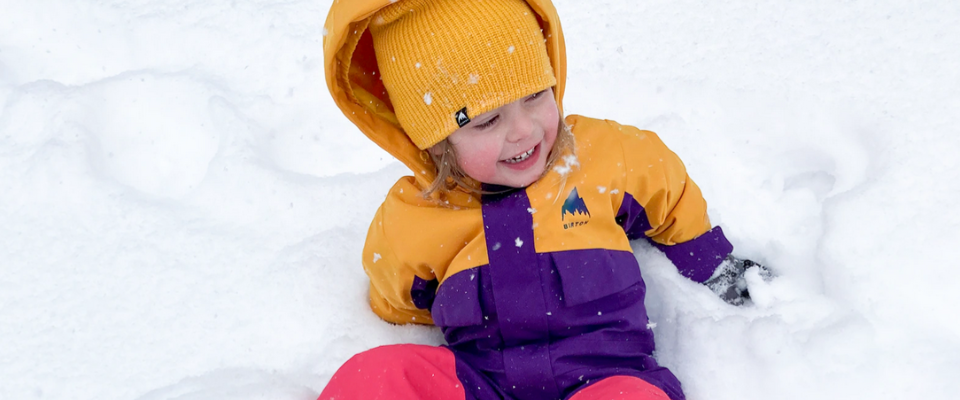 snowboard con ninos en baqueira